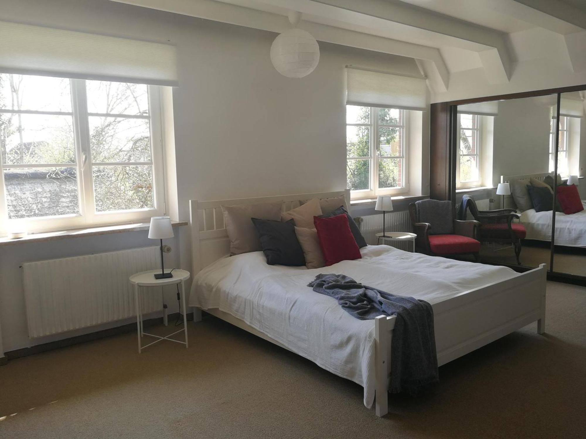 Villa Reetdachhaus Eiderblick Breiholz Esterno foto